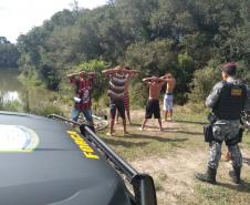 Operação Impacto I é desencadeada em São José dos Pinhais durante ações do projeto piloto Em Frente Brasil; duas armas de fogo são apreendidas