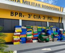  BPRv apreende mais de 30 quilos de cocaína pura em Guaratuba; droga vale mais de R$ 1 milhão 