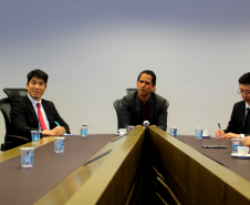 Secretário coronel Marinho recebe vice-cônsul do Japão em Curitiba
