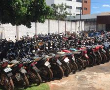  Segurança retira veículos do pátio da Delegacia de Piraquara