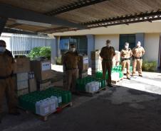Forças policiais recebem equipamentos de proteção individual em Cascavel para prevenção à Covid-19