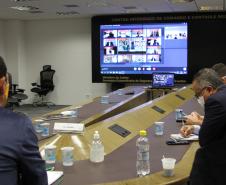 Coronel Marinho participa de videoconferência com ministro da Justiça