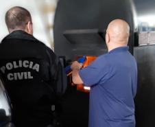 Polícia Civil incinera 1,5 tonelada de drogas em São José dos Pinhais