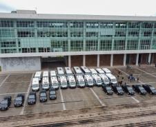 Estado entrega R$ 3,9 milhões em nova frota de veículos ao Departamento Penitenciário