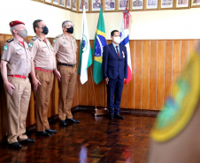 Secretário da Segurança Pública recebe medalha no aniversário de 166 anos da Polícia Militar do Paraná
