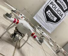Após passar por perícia, drone passa a reforçar segurança do sistema prisional de Ponta Grossa