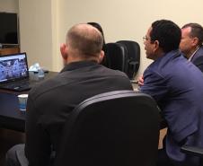 Secretário coronel Marinho participa de videoconferência com delegados da Polícia Civil de todo o Estado 