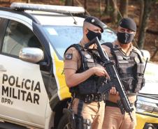Megaoperação Divisas Integradas combate crime organizado na divisa entre Paraná e São Paulo