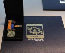 Secretário coronel Marinho recebe medalhas da Defesa Civil e da Casa Militar  