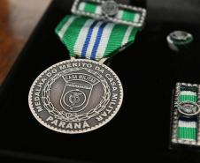 Secretário coronel Marinho recebe medalhas da Defesa Civil e da Casa Militar  