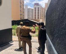 Secretário da Segurança Pública faz visita técnica em unidades da PM e Corpo de Bombeiros em Londrina