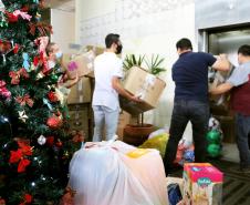 Mais de 1,5 mil brinquedos arrecadados pela Segurança Pública são entregues ao projeto Natal Voluntário