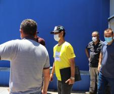 Litoral do PR recebe visita do coordenador Estadual do Verão Consciente no primeiro dia de operação