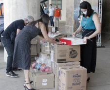 Segurança Pública entrega 1,4 mil ovos de chocolate para a campanha Páscoa Solidária