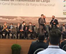 Secretário da Segurança Pública prestigia posse do novo diretor da Itaipu Binacional em Foz do Iguaçu