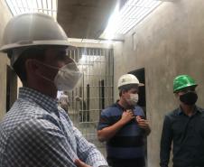 Cadeia Pública de Londrina está com 75% das obras concluídas