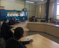 Em Cascavel, Secretário da Segurança Pública conversa com gestores das polícias da região