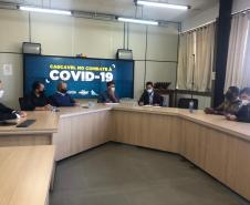 Em Cascavel, Secretário da Segurança Pública conversa com gestores das polícias da região
