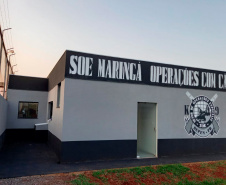 Secretário da Segurança Pública do Paraná participa da Inauguração da Base de Operações com Cães da SOE em Maringá