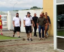 Secretário de segurança visita unidades das forças estaduais no Litoral