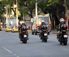 PMPR vai reforçar policiamento ostensivo do Litoral com motos durante a temporada