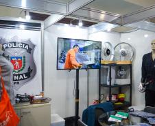 Polícia Penal expõe materiais produzidos com mão de obra prisional em feira industrial