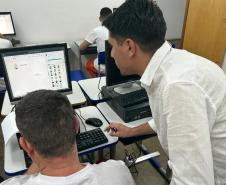 Polícia Penal oferta curso de Operador de Computadores para custodiados de Maringá