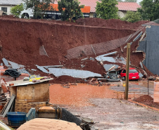 Chuvas fortes causam estragos no Paraná