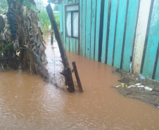 Chuvas fortes causam estragos no Paraná