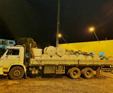 Polícia Militar apreende caminhão com mais de quatro toneladas de maconha em Dois Vizinhos