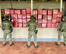 Em operações distintas BPFron e Polícia Federal desarticulam arsenal do crime em Guaíra