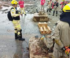 CBMPR inicia treinamento de força-tarefa para resposta em desastres