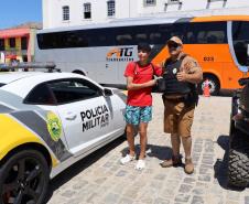 Reforço policial no Porto de Paranaguá garante recepção segura aos turistas