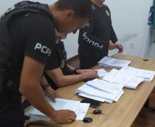 Mais de 200 policiais atuam em operação da PCPR contra o tráfico de drogas
