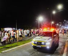 1 milhão de pessoas passaram a virada no Litoral do Paraná, estima Polícia Militar