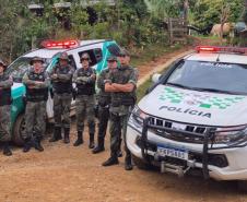 Polícias Militares do Paraná e São Paulo realizam operação integrada no Parque Estadual das Lauráceas