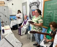 Polícia Penal e Pastoral Carcerária intensificam atendimentos religiosos em unidades prisionais de Guarapuava