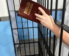 Polícia Penal e Pastoral Carcerária intensificam atendimentos religiosos em unidades prisionais de Guarapuava