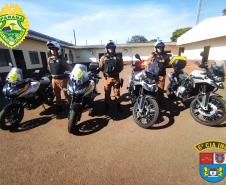 PMPR amplia policiamento ostensivo com motos na região de Ivaiporã 
