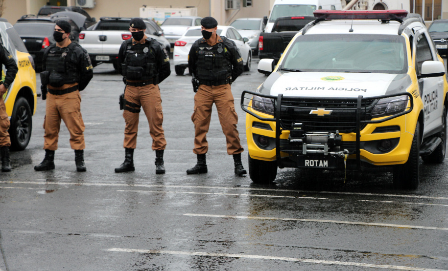 Operação Tático Móvel coloca mais de 80 policiais militares nas ruas de Curitiba para reforçar o policiamento