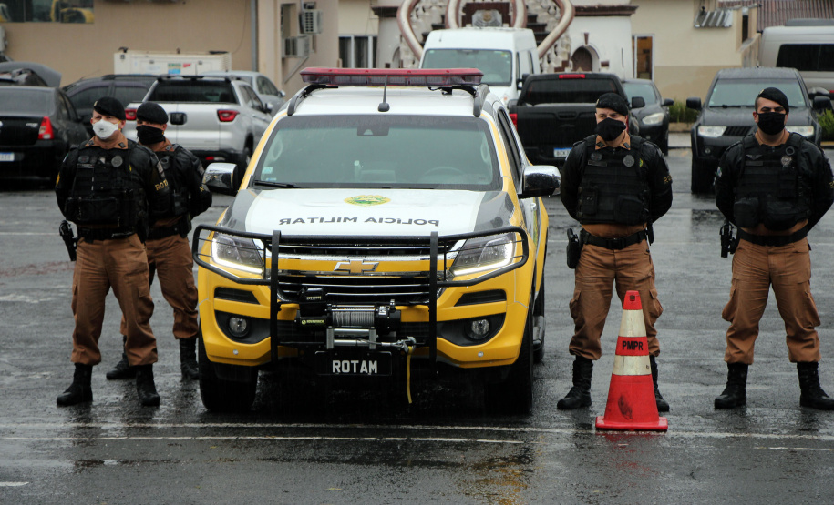 Operação Tático Móvel coloca mais de 80 policiais militares nas ruas de Curitiba para reforçar o policiamento