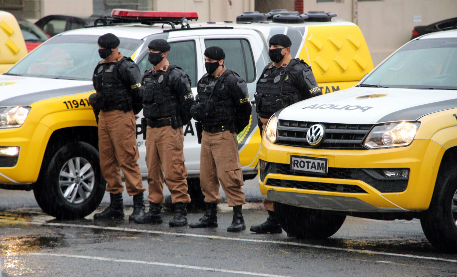 Operação Tático Móvel coloca mais de 80 policiais militares nas ruas de Curitiba para reforçar o policiamento