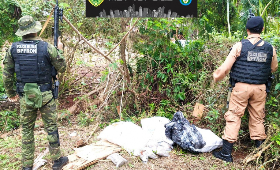Operação Metrópolis retira mais de 2,5 tonelada de drogas no Oeste do estado; 40 pessoas acabaram presas