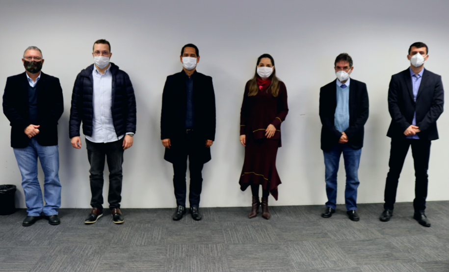 Secretário da segurança recebe deputado federal Filipe Barros