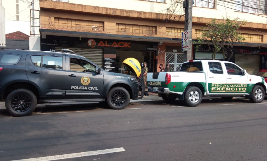 Megaoperação Divisas Integradas combate crime organizado na fronteira entre Paraná e São Paulo