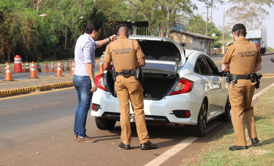 Megaoperação Divisas Integradas combate crime organizado na divisa entre Paraná e São Paulo