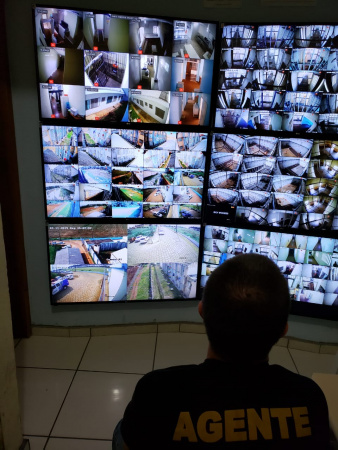 Sistema De Monitoramento Com Cameras Reforca Seguranca Na Penitenciaria Estadual De Cascavel Secretaria Da Seguranca Publica