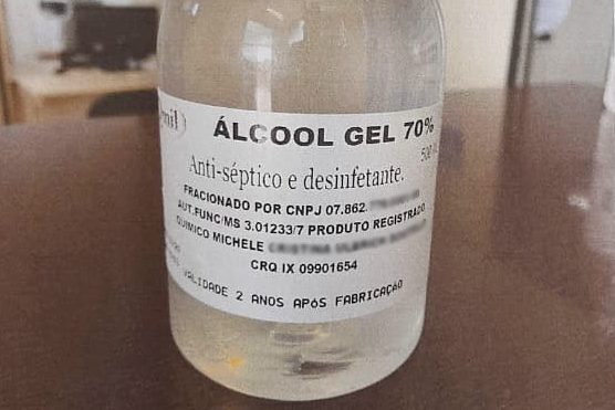 24.03 - PCPR descobre fábrica clandestina de “álcool em gel” e prende cinco pessoas