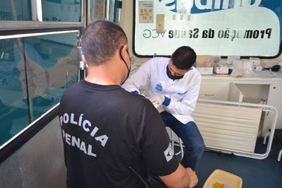 Em Ponta Grossa, servidores participam de atividades de atenção à saúde do homem