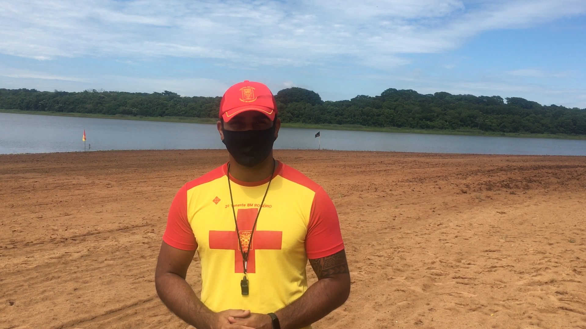 PM e Bombeiros atuam nas prainhas de água doce da Costa Oeste